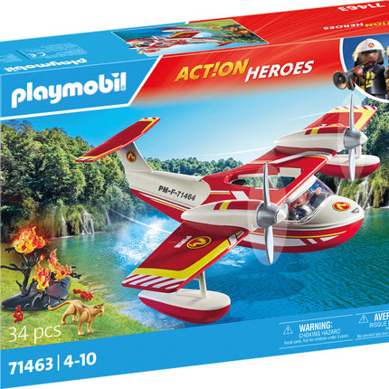 Playmobil Firefighting Seaplane