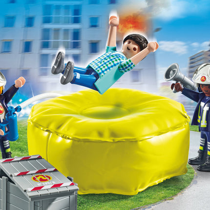 Playmobil Firefighter with air pillow