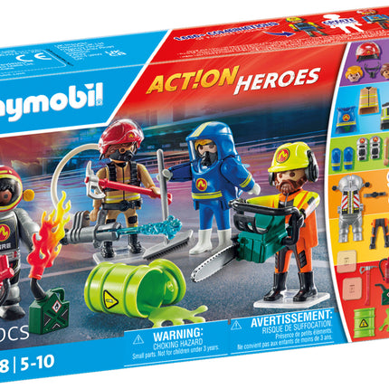 Playmobil My Figures: Fire Rescue