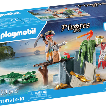 Playmobil Pirate with alligator