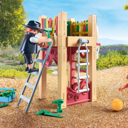 Playmobil Carpenter on tour / TINY HOUSE