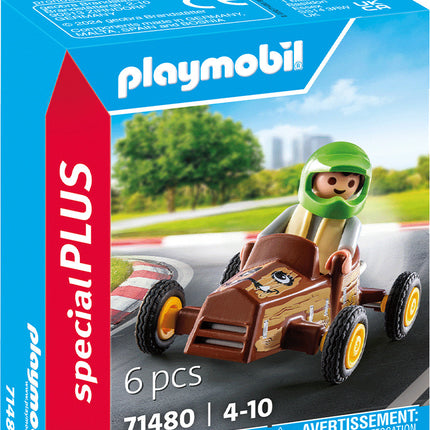 Playmobil Child with Go-Kart