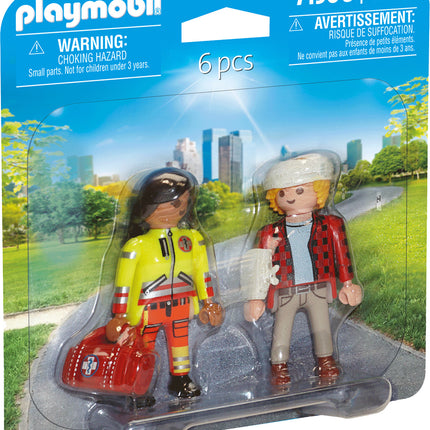 Playmobil Paramedic with patient