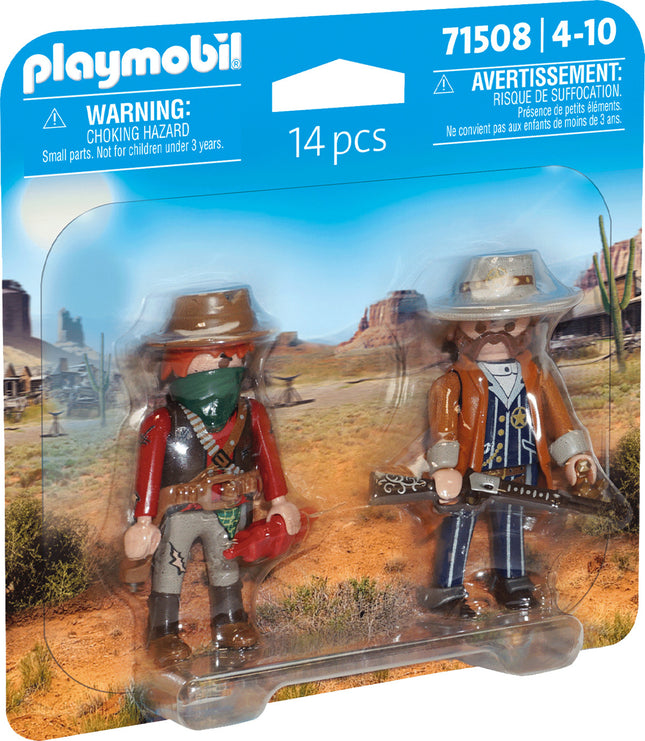Playmobil Bandit and Sheriff