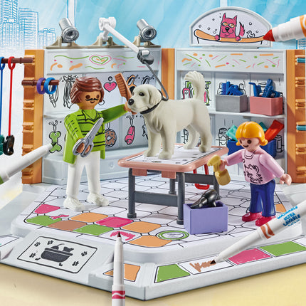Playmobil Color Dog Salon