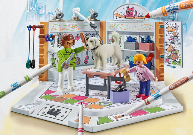 Playmobil Color Dog Salon