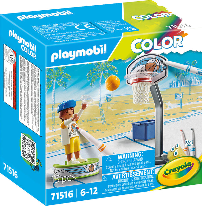 Playmobil Color Skater Basketball player