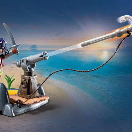 Playmobil Battle against the Giant Crab