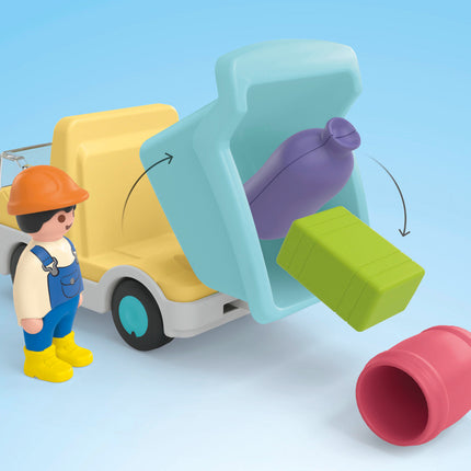 Playmobil Junior: Construction Truck with Garage