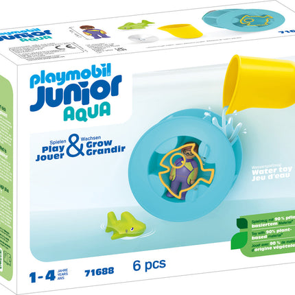Playmobil Junior: Water Wheel with Baby Shark