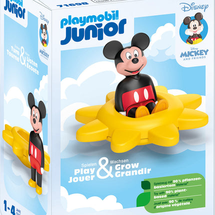 Playmobil Junior & Disney: Mickey Mouse's Spinning Sun with Rattle Feature
