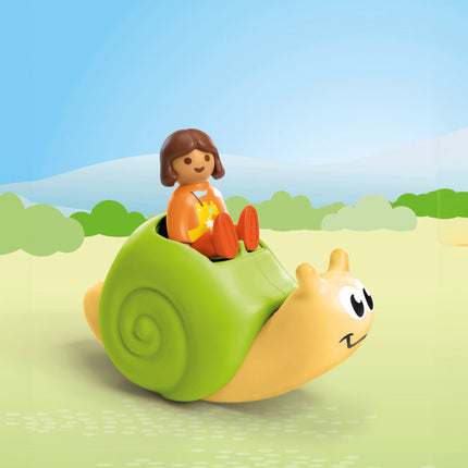 Playmobil Junior: Rocking Snail with Rattle Feature