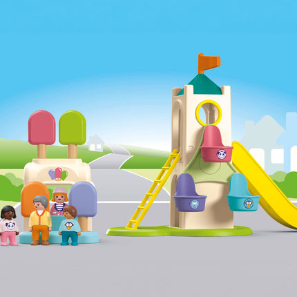 Playmobil Junior: Adventure Tower with Ice Cream Booth