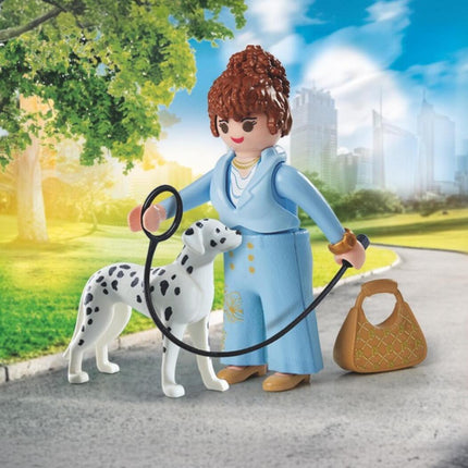 Manager with Dalmatian