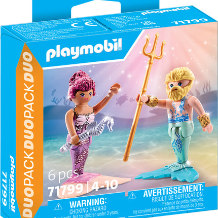 DuoPack Mermaid and Triton