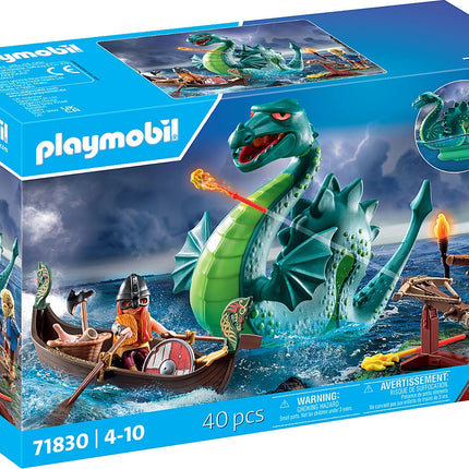 Vikings with Sea Monster