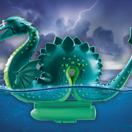 Vikings with Sea Monster