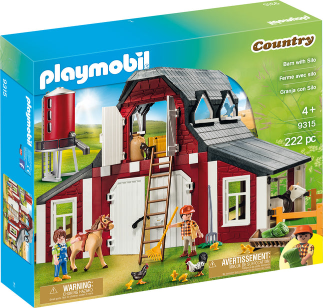 Playmobil Barn with Silo