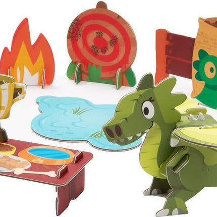 Curious Kingdom Dragon Trainer Playset