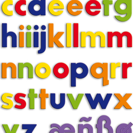 Magnetic Lower Case Letters