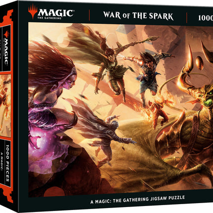 Magic: The Gathering 1,000-Piece Puzzle: War of the Spark: A Magic: The Gathering Jigsaw Puzzle: Jigsaw Puzzles for Adults