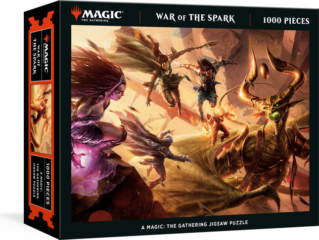 Magic: The Gathering 1,000-Piece Puzzle: War of the Spark: A Magic: The Gathering Jigsaw Puzzle: Jigsaw Puzzles for Adults