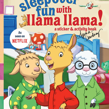 Sleepover Fun with Llama Llama: A Sticker & Activity Book