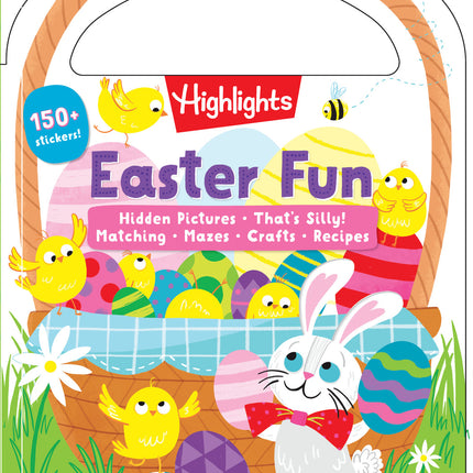 Easter Fun: Easter Basket Stuffer Gift for Kids 3-6, Jam-Packed Easter Fun in 48 Pages Featuring Puzzles, Games, Recipes and More Egg-cellent Activities to Celebrate
