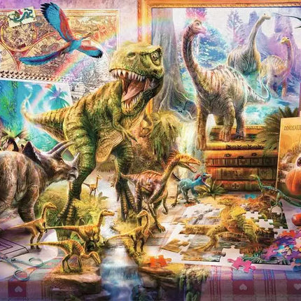 Dinosaur Escape 100 pc Puzzle