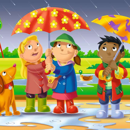 My First Puzzles: What's the Weather (6, 8, 10, 12 Piece Puzzles)