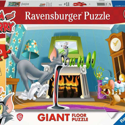 Children's Jigsaw Puzzle AT Tom & Jerry Giant floor - 60 Pieces Puzzle
