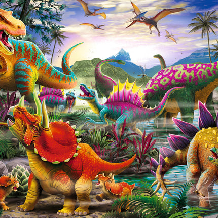 35 Pc T-Rex Terror Puzzle