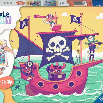 Puzzle & Play: Land in Sight (2 x 24 pc Puzzles)