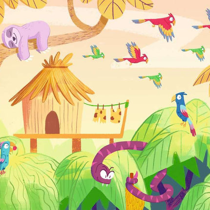 Puzzle & Play: Jungle Exploration (2 x 24 pc Puzzles)