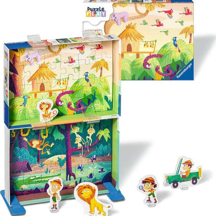 Puzzle & Play: Jungle Exploration (2 x 24 pc Puzzles)