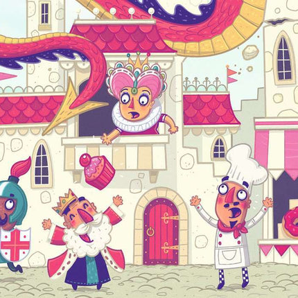 Puzzle & Play: The Donut Dragon (2 x 24 pc Puzzles)