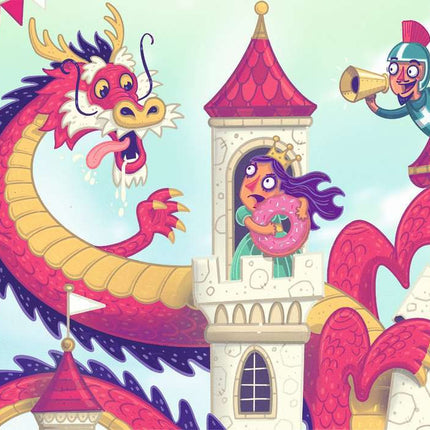 Puzzle & Play: The Donut Dragon (2 x 24 pc Puzzles)