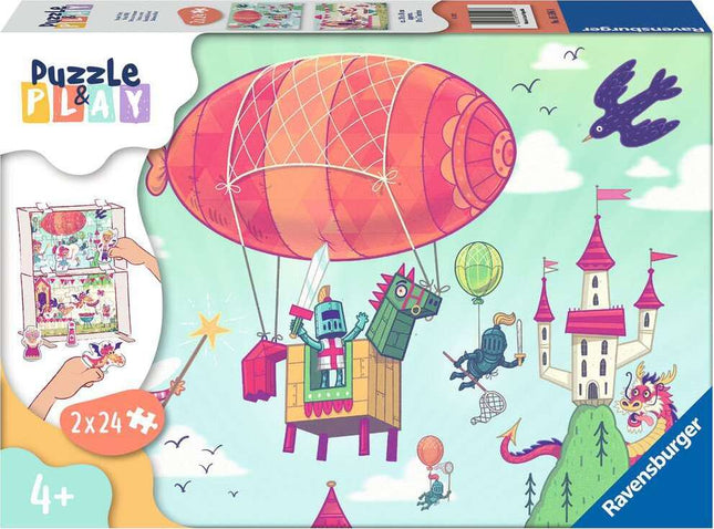 Puzzle & Play: Royal BBQ (2 x 24 pc Puzzles)