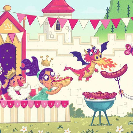 Puzzle & Play: Royal BBQ (2 x 24 pc Puzzles)