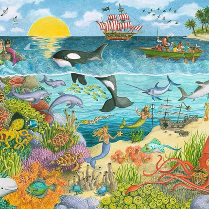 Pirates and Mermaids (2 x 24 pc Puzzles)