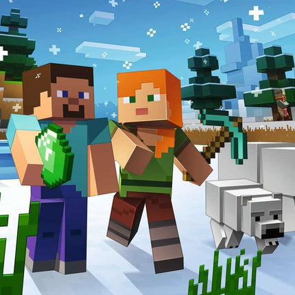 Minecraft Bumper Pack Puzzle (4x100 pc)