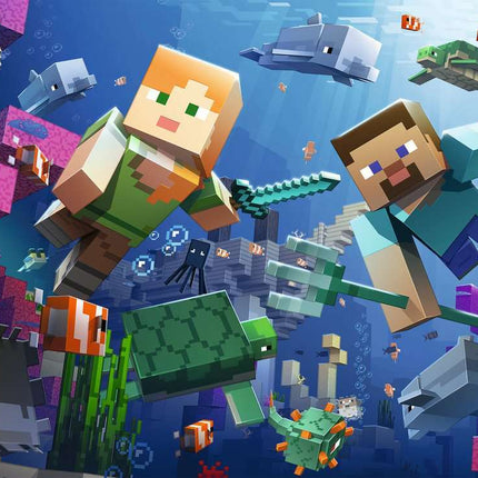 Minecraft Bumper Pack Puzzle (4x100 pc)