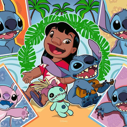 Stitch (4x100 Piece Puzzle)