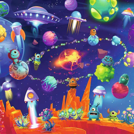 Space Aliens (60 Piece Puzzle)