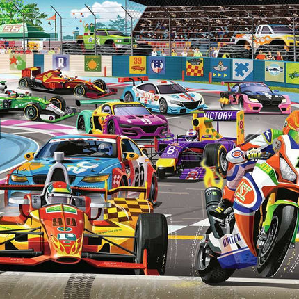 Racetrack Rally (60 Piece Puzzle)