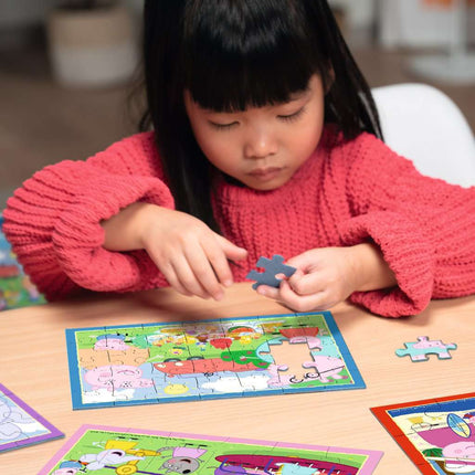 Peppa Pig 12/16/20/24 Pc Puzzle