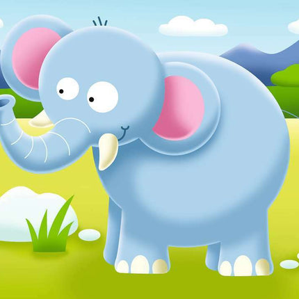 My First Puzzles: On Safari (2, 3, 4, 5 Piece Puzzles)