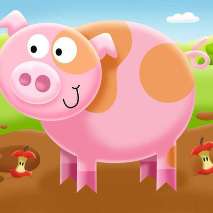 My First Puzzles: On The Farm (2, 3, 4, 5 Piece Puzzles)