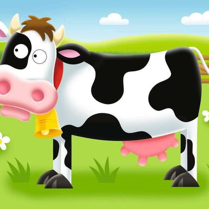 My First Puzzles: On The Farm (2, 3, 4, 5 Piece Puzzles)