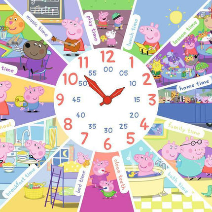 Peppa Pig Tell the Time (60 Piece Clock Puzzle)